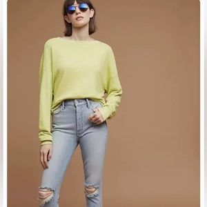 Anthropologie T.LA brand beautiful sweater. So cute & flattering! Gorgeous color